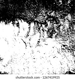 Grunge vector background. Distressed texture. Old black backdrop