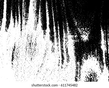Grunge vector background. Dusty abstract texture. Dirty strokes. Old paint overlay. Vintage effect graphic design. Trendy simple backdrop. Grungy template for web design or printed products.