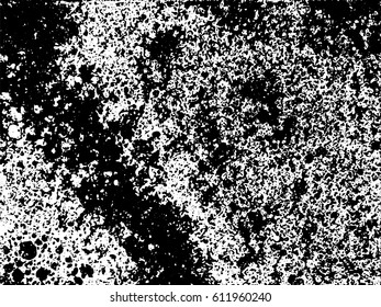 Grunge vector background. Dusty abstract texture. Dirty strokes. Old paint overlay. Vintage effect graphic design. Trendy simple backdrop. Grungy template for web design or printed products.