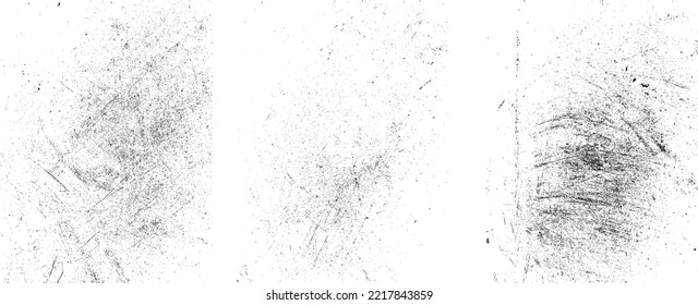 Grunge  vector background texture set .Transparent textured frames with dust, scratch, dirty ,distress, grain effects. Overlay textures set with grange Effect .Rough grungy texture collection.