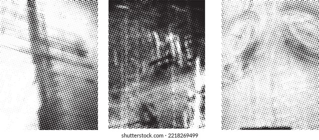 Grunge  vector background texture set .Transparent textured frames with dust, scratch, dirty ,distress, grain effects. Overlay textures set with grange Effect .Rough grungy texture collection.