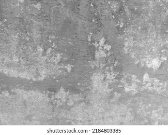 Bordear el fondo vectorial. Muro de pelos viejo y urbano. Sobrecarga con problemas de polvo. Textura gruesa en blanco y negro con pintura descolorida y yeso raspado. Papel de escritorio con óxido y suciedad.