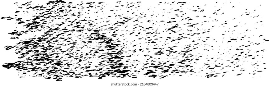 Grunge vector background. Urban old peeled wall. Dust Distressed Overlay. Rough black and white texture with faded paint and scratched plaster. Wallpaper with rust and dirt.