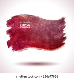 grunge vector background watercolor retro vintage business abstract red texture shape