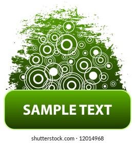 Grunge vector banner for your design