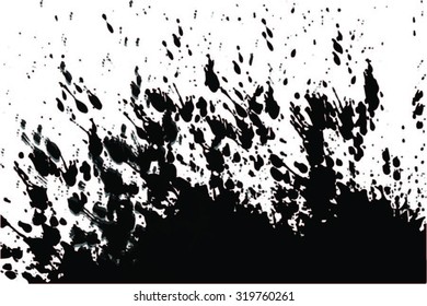 Grunge Vector Black Texture