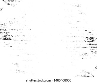 Grunge vector is black and white. Abstract monochrome background pattern of dust, cracks, scuffs, chips, stains, scratch