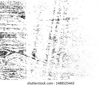 Grunge vector is black and white. Abstract monochrome background pattern of dust, cracks, scuffs, chips, stains, scratch