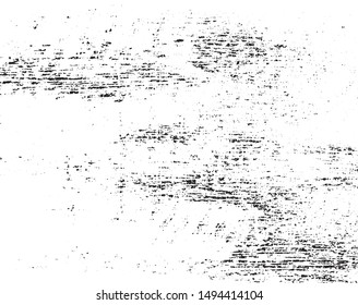 Grunge vector is black and white. Abstract monochrome background pattern of dust, cracks, scuffs, chips, stains, scratch