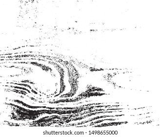 Grunge vector is black and white. Abstract monochrome background pattern of dust, cracks, scuffs, chips, stains, scratch