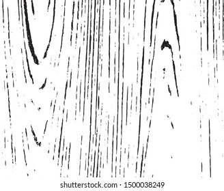 Grunge vector is black and white. Abstract monochrome background pattern of dust, cracks, scuffs, chips, stains, scratch