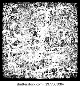 Grunge vector black and white background