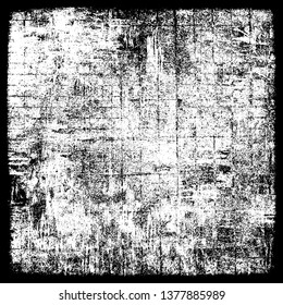 Grunge vector black and white background