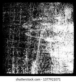Grunge vector black and white background