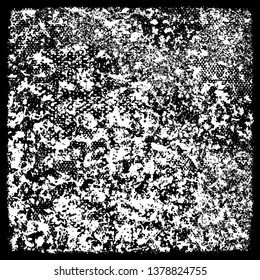 Grunge vector black and white background