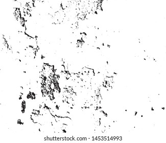 Grunge vector of black and white texture. Abstract pattern of elements. Monochrome print and design.