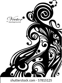 Grunge vector border