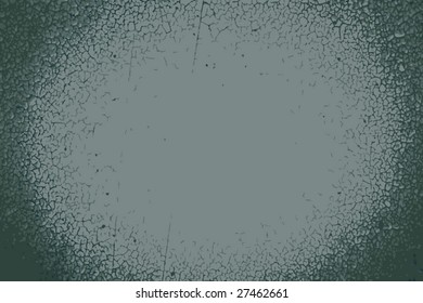 Grunge vector cracked paint texture