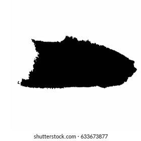 Grunge Vector Distressed Black Modern Textured Dry Brush Stroke