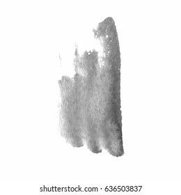 Grunge Vector Distressed Black Modern Textured Dry Brush Stroke