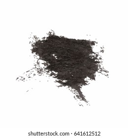 Grunge Vector Distressed Black Modern Textured Dry Brush Stroke