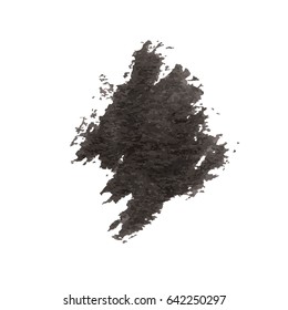 Grunge Vector Distressed Black Modern Textured Dry Brush Stroke