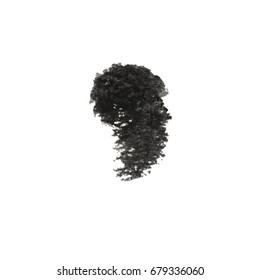 Grunge Vector Distressed Black Modern Textured Dry Brush Stroke