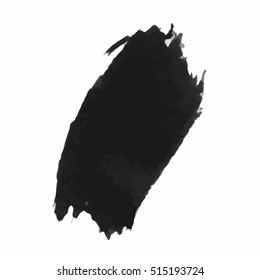 Grunge Vector Distressed Modern Textured Brush Stroke Dry