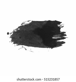 Grunge Vector Distressed Modern Textured Brush Stroke Dry