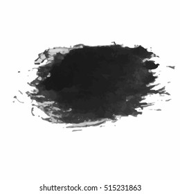 Grunge Vector Distressed Modern Textured Brush Stroke Dry