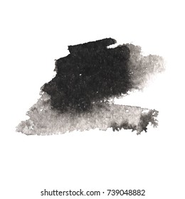 Grunge Vector Distressed Modern Textured Brush Stroke Dry
