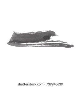 Grunge Vector Distressed Modern Textured Brush Stroke Dry