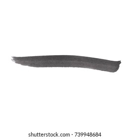 Grunge Vector Distressed Modern Textured Brush Stroke Dry