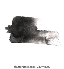 Grunge Vector Distressed Modern Textured Brush Stroke Dry