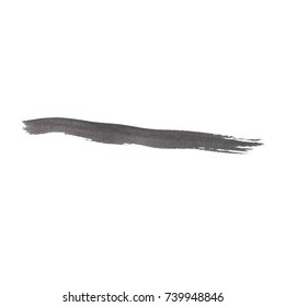 Grunge Vector Distressed Modern Textured Brush Stroke Dry