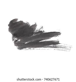 Grunge Vector Distressed Modern Textured Brush Stroke Dry