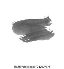 Grunge Vector Distressed Modern Textured Brush Stroke Dry