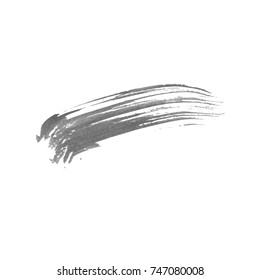 Grunge Vector Distressed Modern Textured Brush Stroke Dry