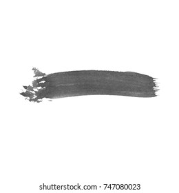 Grunge Vector Distressed Modern Textured Brush Stroke Dry