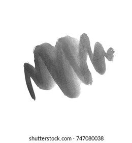 Grunge Vector Distressed Modern Textured Brush Stroke Dry