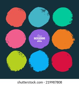 Grunge vector frame. Grunge background. Watercolor background. Retro background. Vintage background. Business background. Abstract background. Hand drawn. Texture background. Abstract round shape