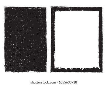 Grunge vector frame.Grunge frame for your image.