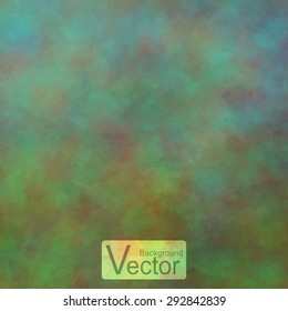 Grunge vector green background