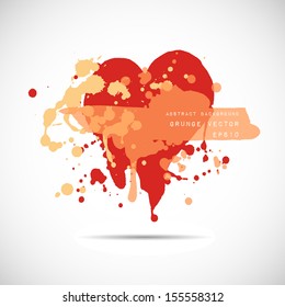 Grunge vector hand drawn background