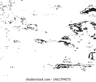 Grunge vector monochrome texture. Abstract is black and white background.