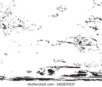 Grunge vector monochrome texture. Abstract is black and white background.