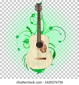 Grunge vector music background for design use