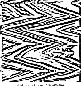 Grunge vector overlay. Black and white rough texture. Monochrome scratched background.