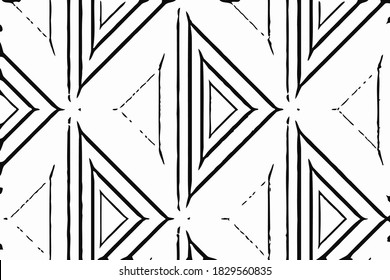 Grunge vector overlay. Black and white rough texture. Monochrome scratched background.