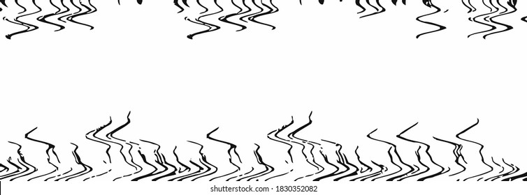 Grunge vector overlay. Black and white rough texture. Monochrome scratched background.